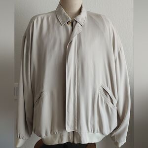 Visitor Silk Bomber Jacket Size XXL